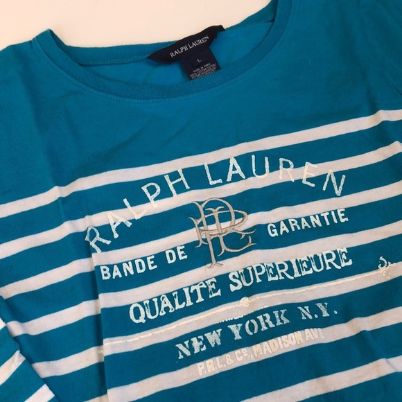 RALPH LAUREN GIRLS LONG SLEEVE SIZE L - Picture 2 of 2